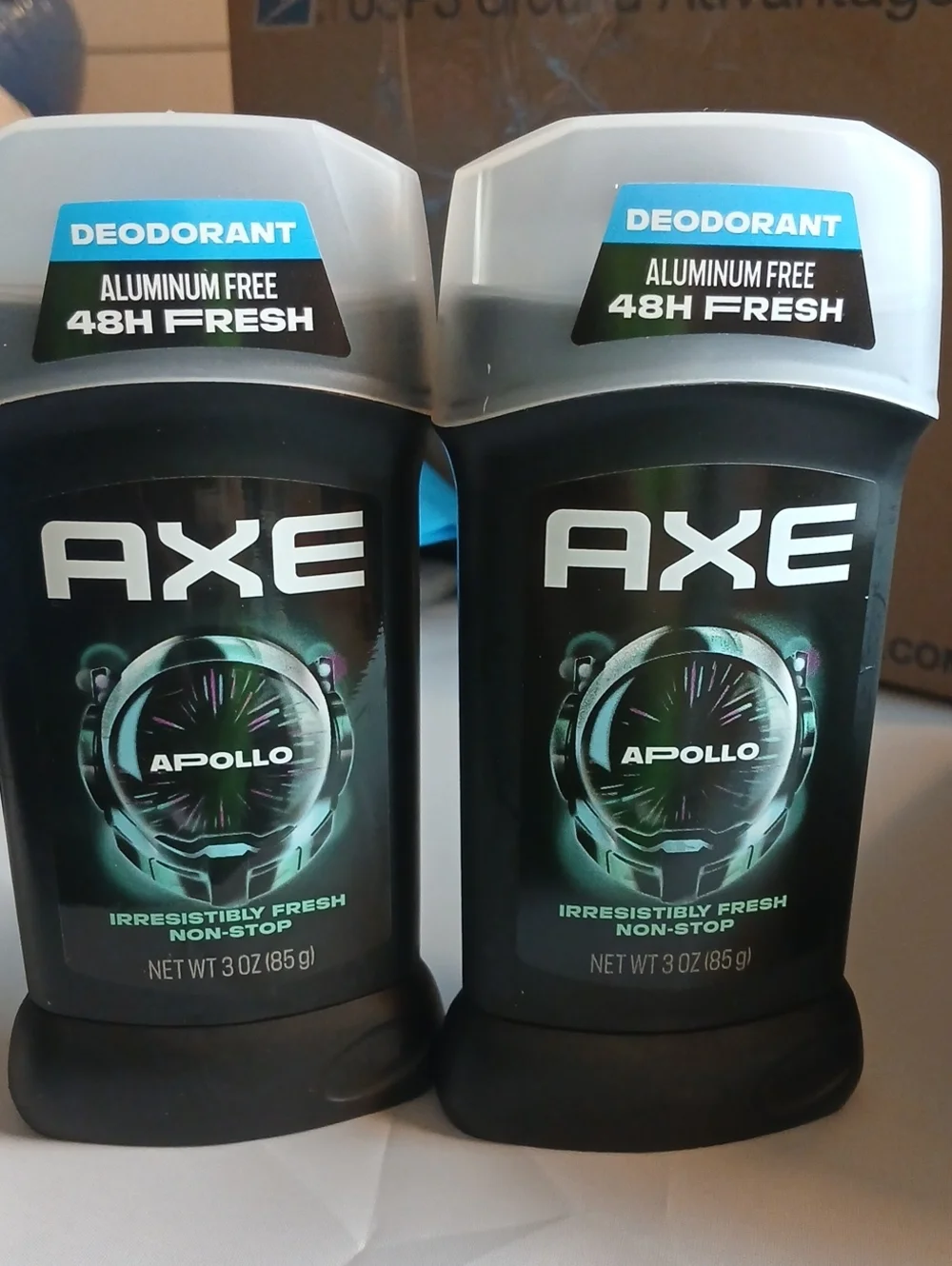 AXE Apollo Aluminum-Free Deodorant Stick - Black with Teal Accents